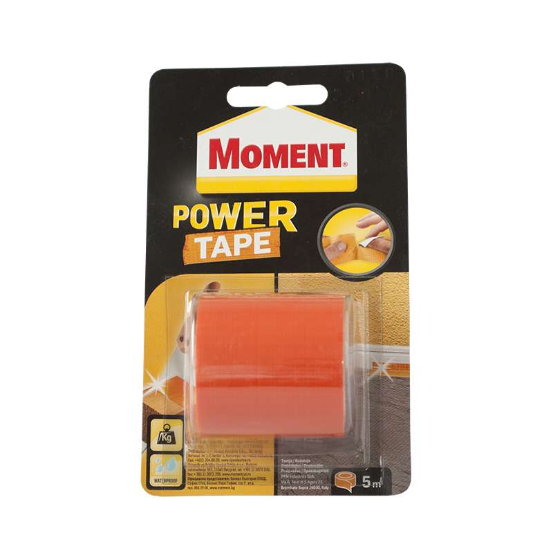 Свръхздрава лепяща лента, оранжева 5м MOMENT ⋆ MASTERHAUS