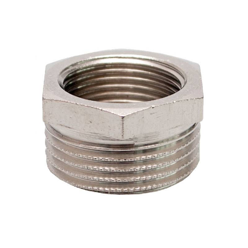 Внутренний переходной ниппель VRN 1/2\" x 1/4\" , матовый никель ? MASTERHAUS