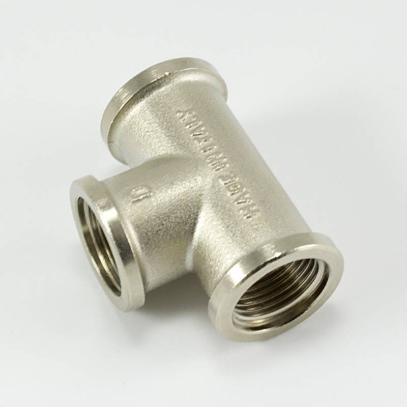 Тройник 1/2\" W-W-W матовый никель ? MASTERHAUS