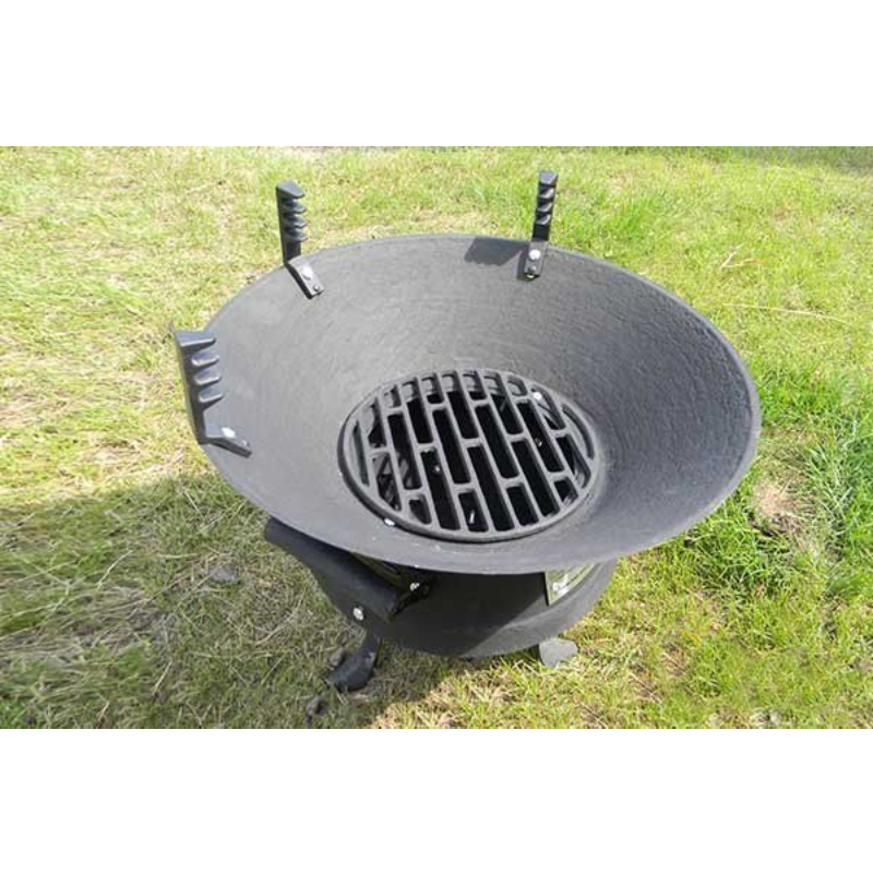 Cast iron barbecue MG630 36 cm, grill and cast iron body ⋆ MASTERHAUS