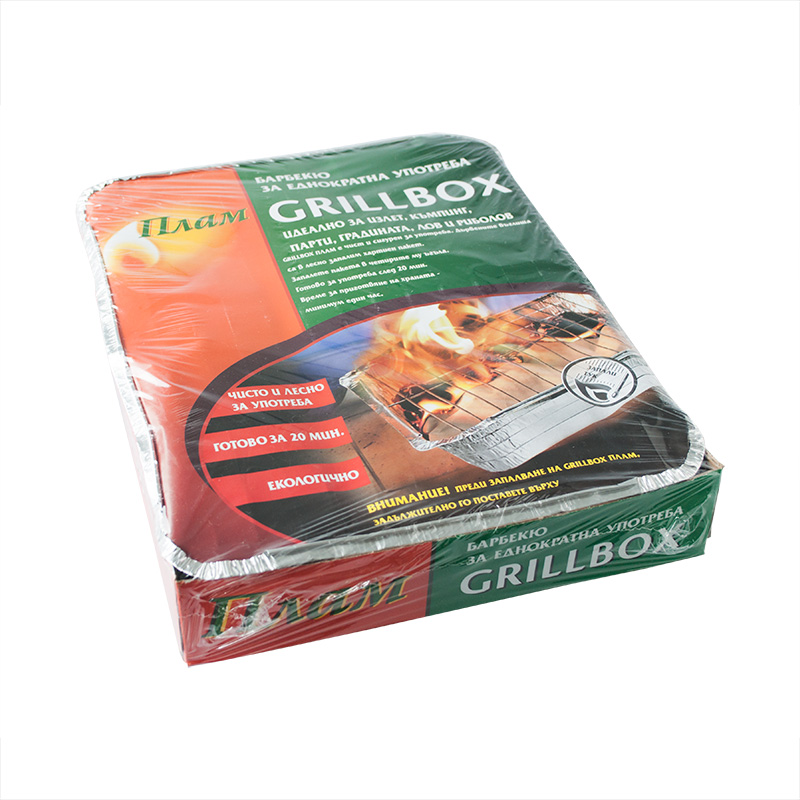 Disposable grill Grillbox ⋆ MASTERHAUS