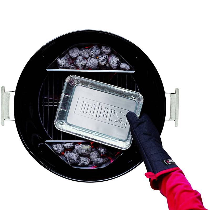 Aluminum grease trays for barbecue 10 pieces ⋆ MASTERHAUS