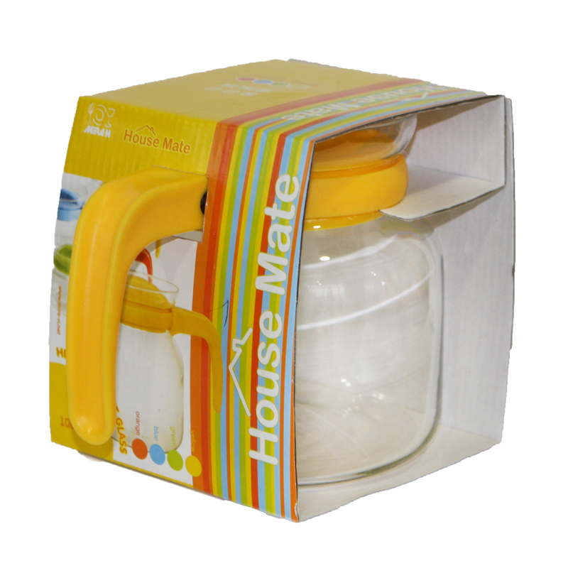 Glass jug for microwave 650ml XY653 ⋆ MASTERHAUS