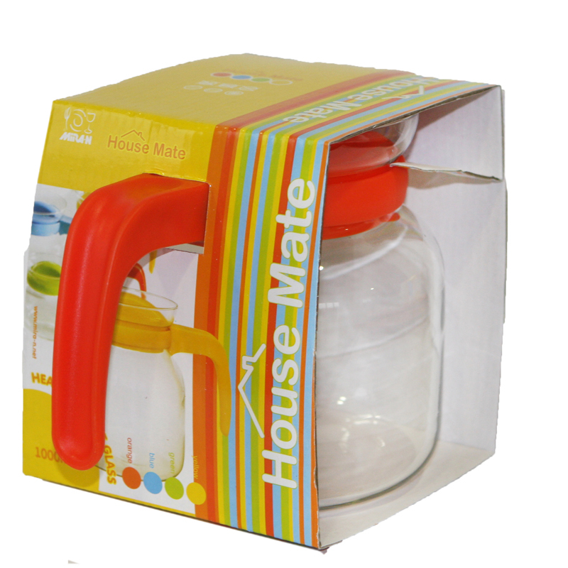 Glass jug for microwave 650ml XY653 ⋆ MASTERHAUS
