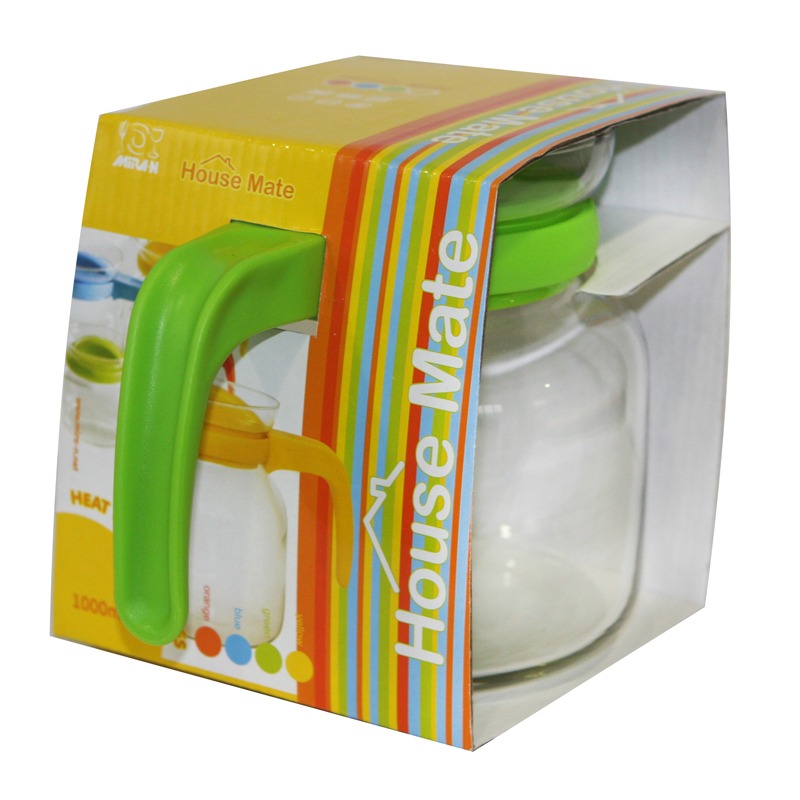 Glass jug for microwave 650ml XY653 ⋆ MASTERHAUS