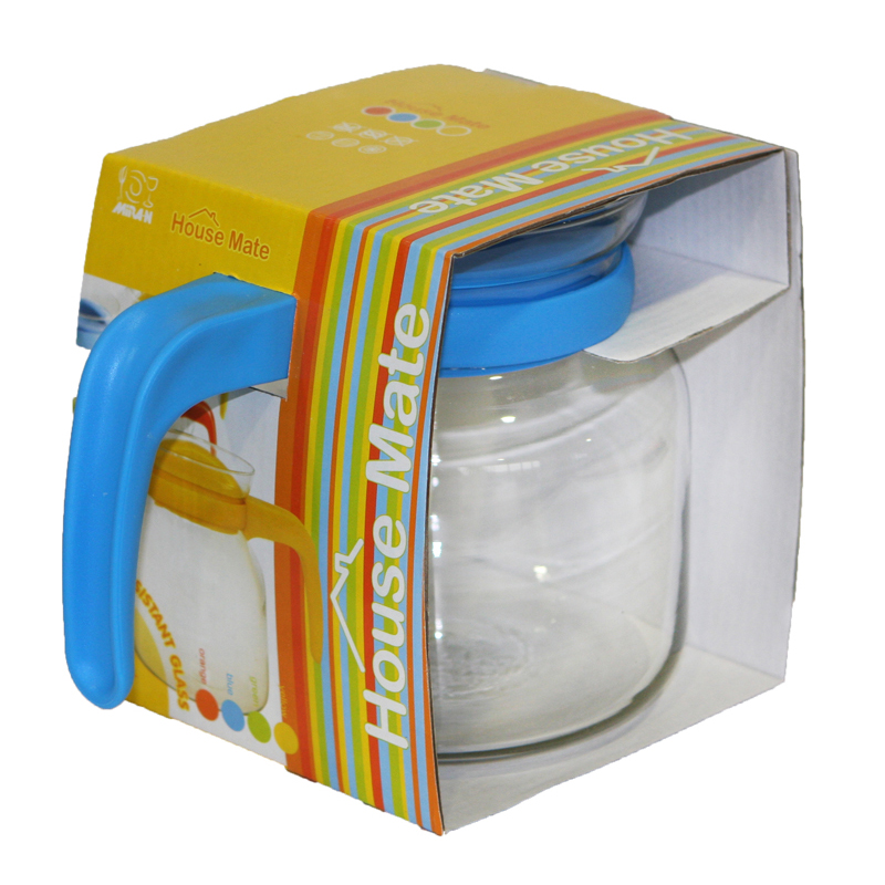 Glass jug for microwave 650ml XY653 ⋆ MASTERHAUS
