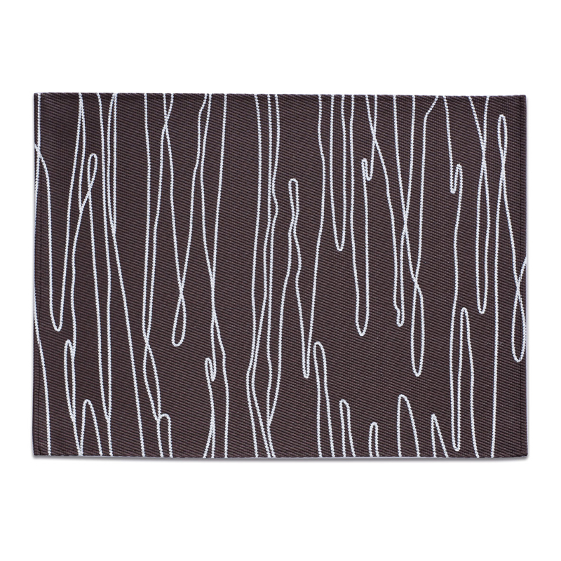Kitchen mat LINE brown ZELLER ⋆ MASTERHAUS