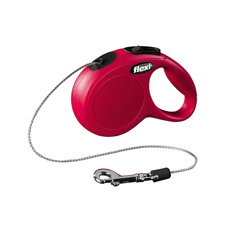 Dog leash Flexi New XS 3m red / 12kg ⋆ MASTERHAUS