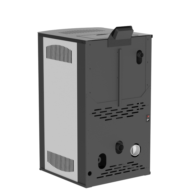 Pellet stove with water jacket PS 18 output power 18KW, heating area