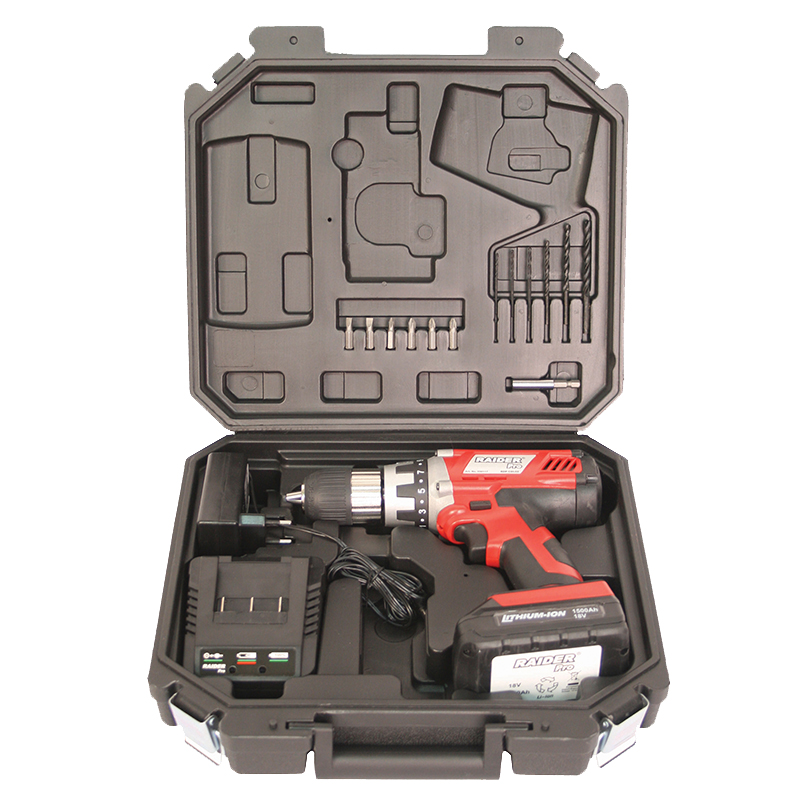 Cordless screwdriver RAIDER RDPCDL01 14.4 V, liion, 32 Nm ⋆ MASTERHAUS