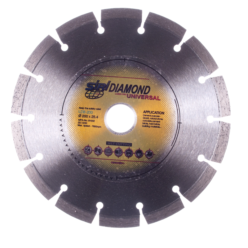 Diamond disk 200 x 25.4 mm SIRI ⋆ MASTERHAUS