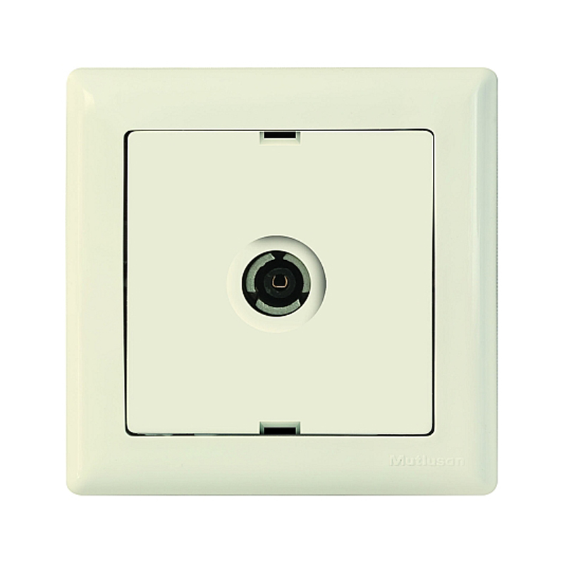 Розетка ТВ 8-20дБ кремовая ДАРЬЯ МУТЛУСАН ? MASTERHAUS