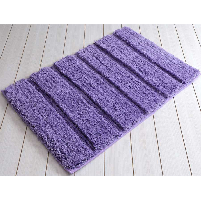 Premium bath mat 60 x 90 cm purple ⋆ MASTERHAUS