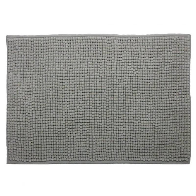 Bath mat 40 x 60 cm light gray Aqua pearl ⋆ MASTERHAUS