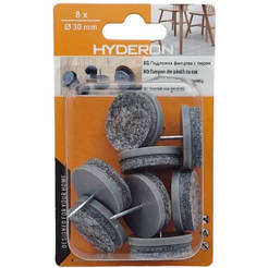 Pads for tables, chairs and furniture φ30mm 8 pcs./pack
