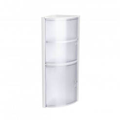 Waterproof corner bathroom cabinet - 19 x 19 x 63 cm