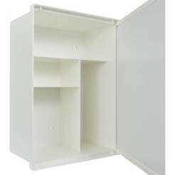 Waterproof PVC cabinet with bathroom mirror 31.5x40x14cm Junior