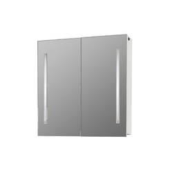 Cabinet with bathroom mirror PVC 60 x 15 x 60 cm, ASTOR