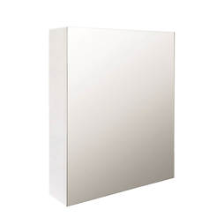 PVC Cabinet with bathroom mirror 45 x 12 x 55 cm Ilina