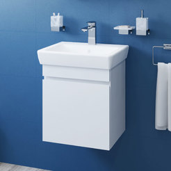 PVC Шкаф с мивка за баня Тина 50 ляв, окачен 50x38x56см ВИСОТА