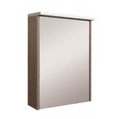 Cabinet with bathroom mirror with LED lighting 50 x 15.65 x 65 cm