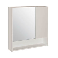 PVC Шкаф с огледало за баня Болоня 57см FORMA VITA