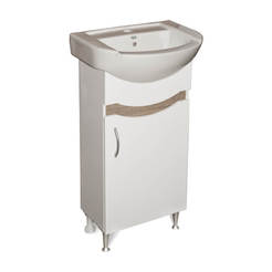 PVC шкаф с мивка за баня 46 х 36.5 х 85см Opal 5