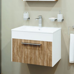 Шкаф с мивка за баня PVC/HPL 65 х 43 х 41.5см Деси 65