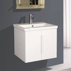PVC Bathroom cabinet with sink 51 x 40 x 50cm Miraya 5150 INTER CERAMIC