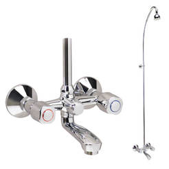 Wandmontierter Wannen-/Brausemischer mit Zubehör Iskar B1395AA VIDIMA