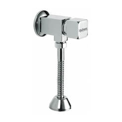 Wall-mounted urinal faucet with time button, Forti
