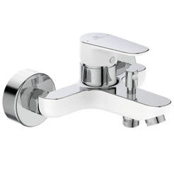 Настенный смеситель для ванны/душа, белый Tyria BC157HO IDEAL STANDARD