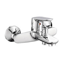 Wall-mounted bath / shower mixer Capri