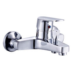 Wall-mounted bath / shower mixer Bergamo