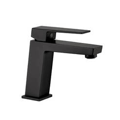 Freestanding washbasin faucet Elinor - black matt