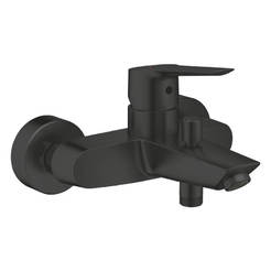 Wall-mounted bathtub/shower mixer for bathroom single-lever Start black matt 322782432 GROHE