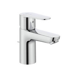 Смесител за мивка за баня Victoria Plus A5A304FC00 стоящ с изпразнител хром ROCA