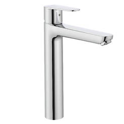 Victoria Plus bathroom sink mixer A5A3C4FC00 high standing with waste chrome ROCA