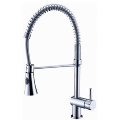 Escada free-standing washbasin mixer with pull-out shower