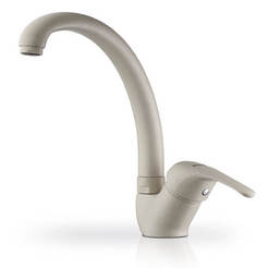 Küchenarmatur Mezzo dunkelbeige PYRAMIS