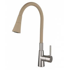 Kitchen faucet Havanna silicone winch, beige