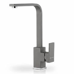 Kitchen faucet Cecilia standing granite industrial gray PYRAMIS