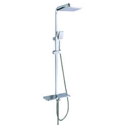 Emma shower system - with shelf