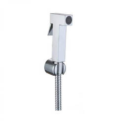 Bidet set - hand shower, hose and holder