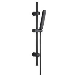 Pipe suspension Polla with hose, hand shower and holder color black 17358 LAVEO