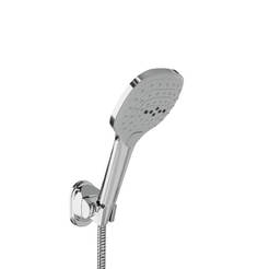 Комплект за баня Touch - държач, шлаух и ръчен душ с 2 функции