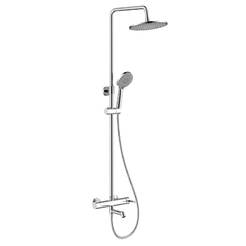 Shower system with bath/shower mixer Phoenix WQ3W23300041214 ROCA