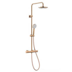 Душ колона за баня Even T Round розово злато A5A9A2ERG2