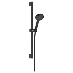 Shower set - hand shower, suspension and hose 65cm Activera S black matt HANSGROHE