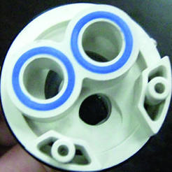 Керамический механизм закрытия для однорычажного смесителя 35 мм с удлинителем